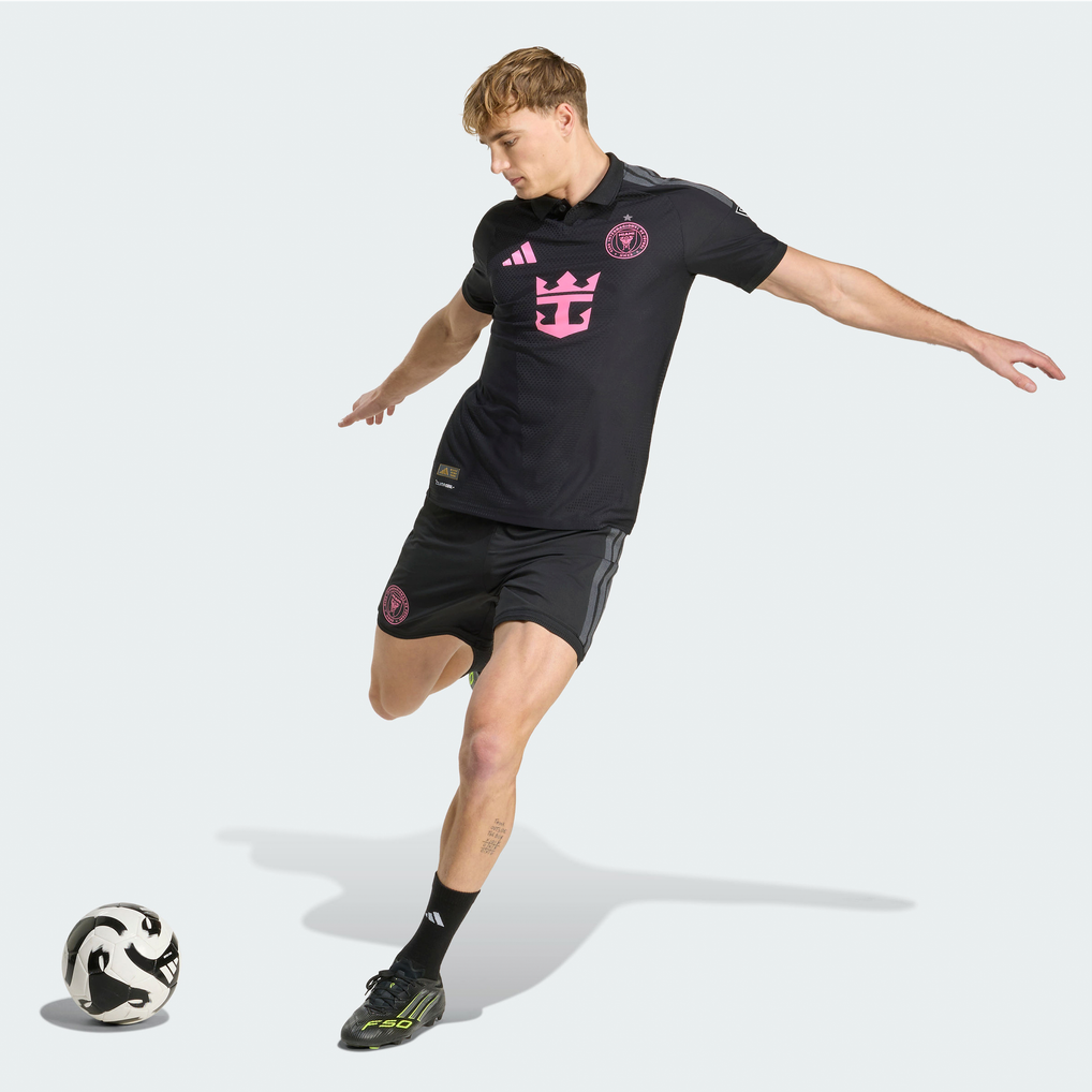 Inter Miami CF adidas 2026 Presagio On-Field Authentic Patch Jersey - Black