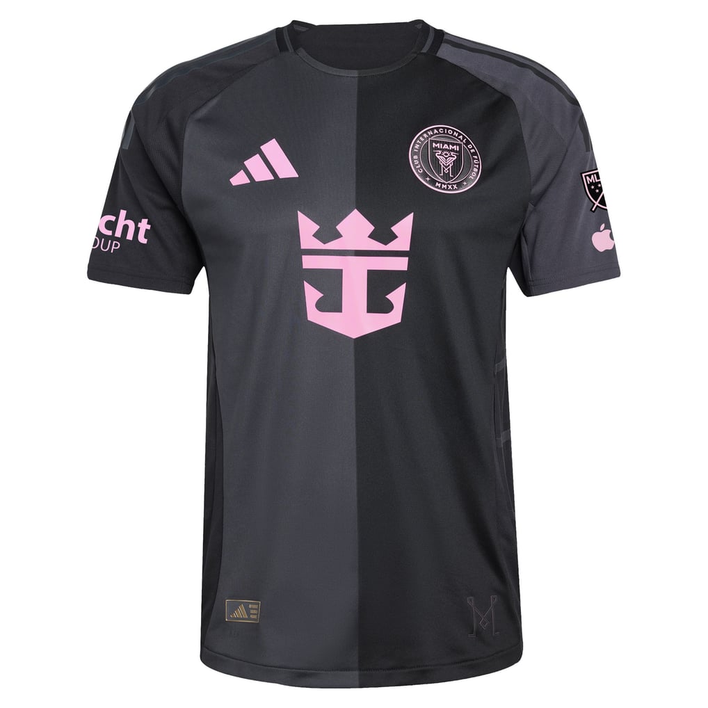 Jordi Alba Ramos Inter Miami CF adidas 2025 The Fortitude Kit Authentic Player Jersey - Black