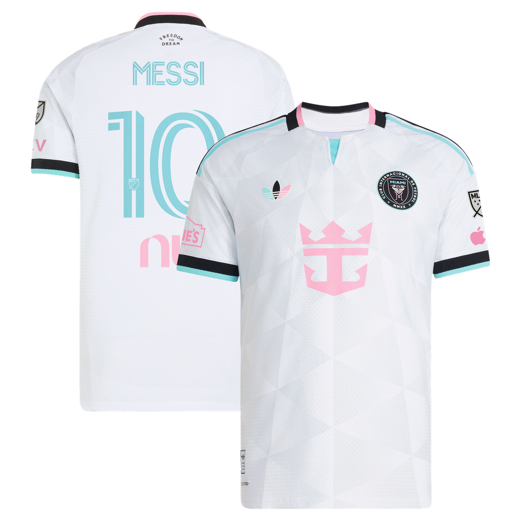 Lionel Messi Inter Miami CF adidas 2026 Third On-Field Authentic Jersey - White