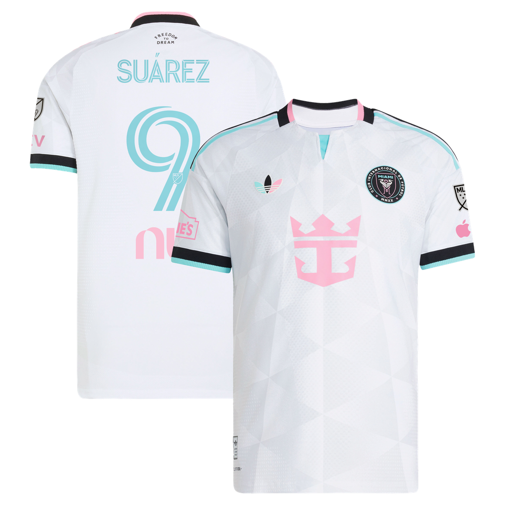 Luis Suárez Inter Miami CF adidas 2026 Third On-Field Authentic Jersey - White
