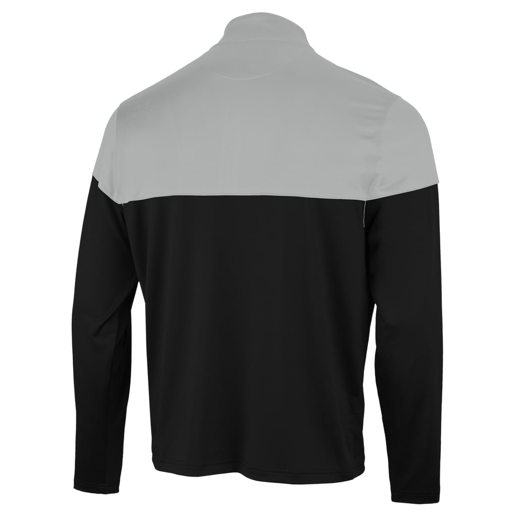 Inter Miami CF Antigua Hinder Quarter-Zip Pullover - Black/Gray