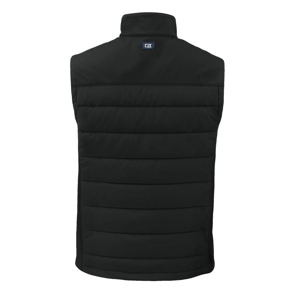 Inter Miami CF Cutter & Buck Evoke Hybrid Eco Softshell Recycled Full-Zip Vest - Black