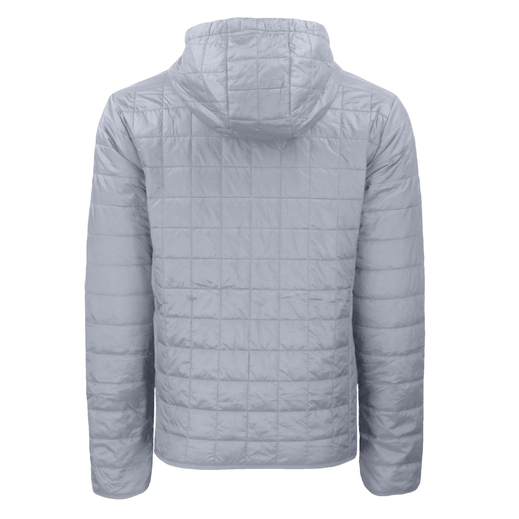 Inter Miami CF Cutter & Buck Rainier PrimaLoft® Eco Full-Zip Hoodie Jacket - Gray