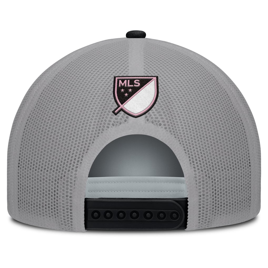 Inter Miami CF Fanatics On Deck A-Frame Trucker Adjustable Hat - White