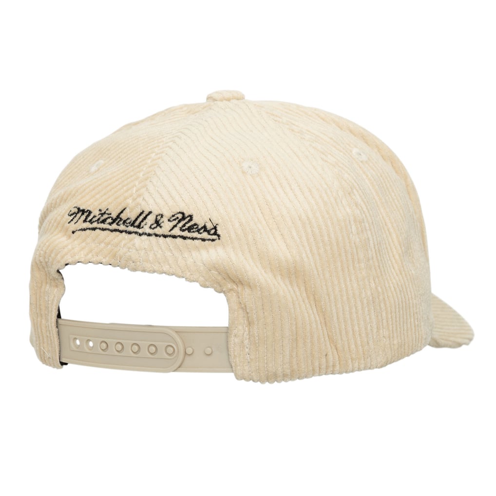 Inter Miami CF Mitchell & Ness Corduroy Off Pro Crown Adjustable Hat - Cream