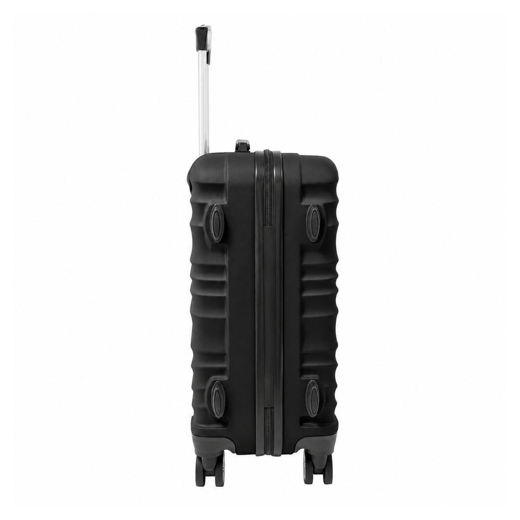 MOJO Inter Miami CF Black Carry-On Hardcase Spinner Luggage
