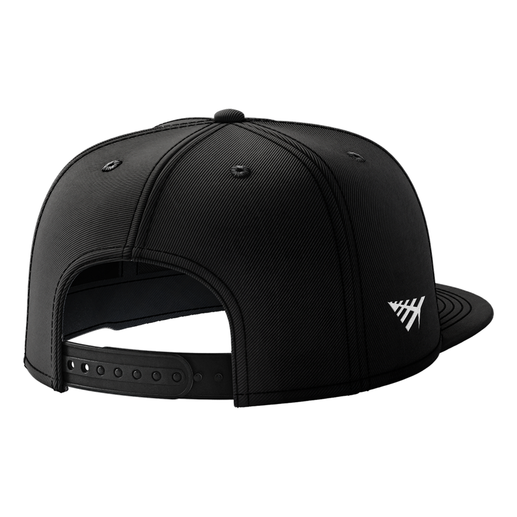 Inter Miami CF Paper Planes Unisex Snapback Hat - Black