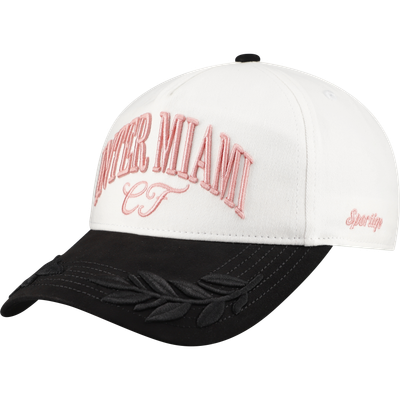Inter Miami CF Sportiqe Unisex Admiral Twill Adjustable Hat - White/Black