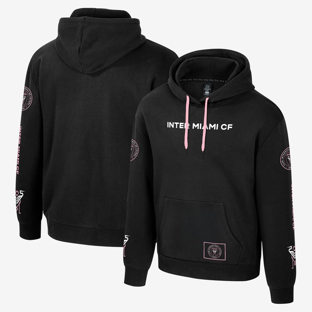  Inter Miami CF Stadium Essentials Legends City Star Pullover Hoodie - Black