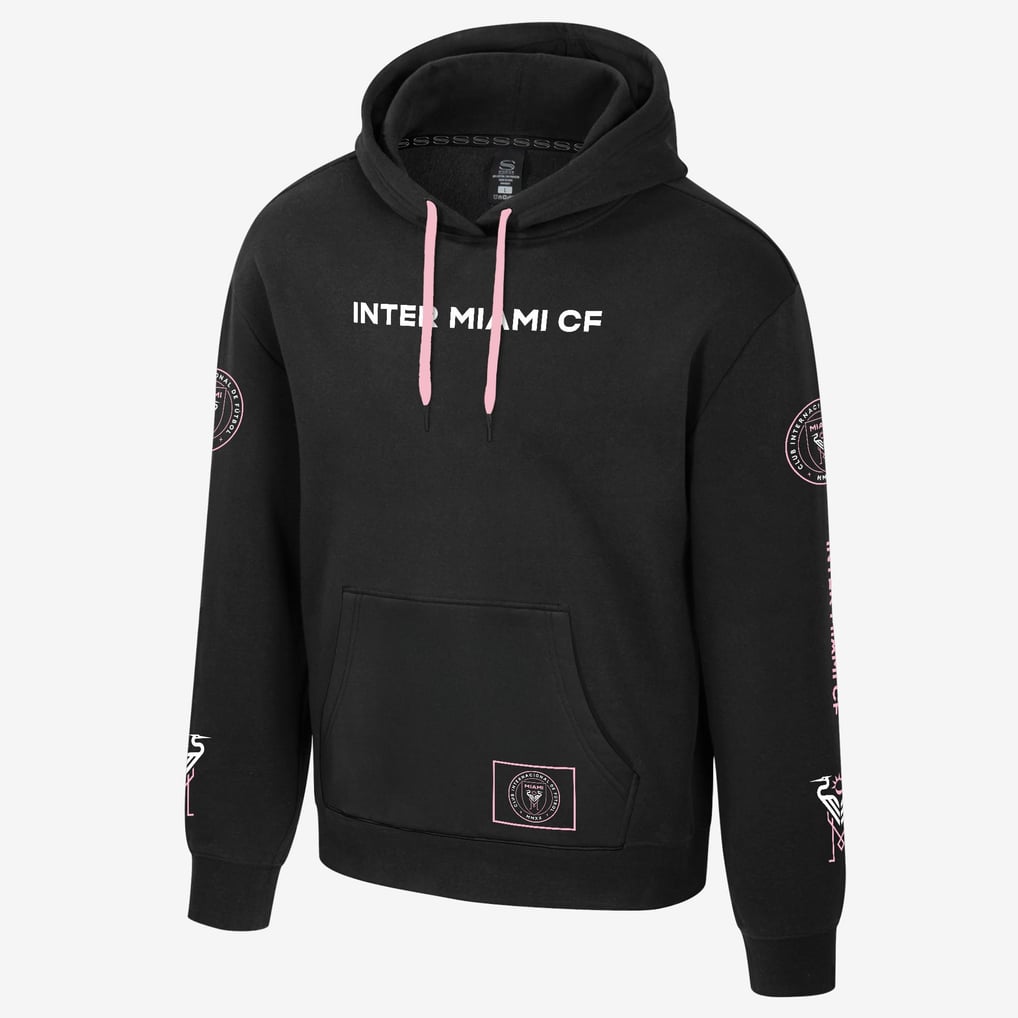  Inter Miami CF Stadium Essentials Legends City Star Pullover Hoodie - Black