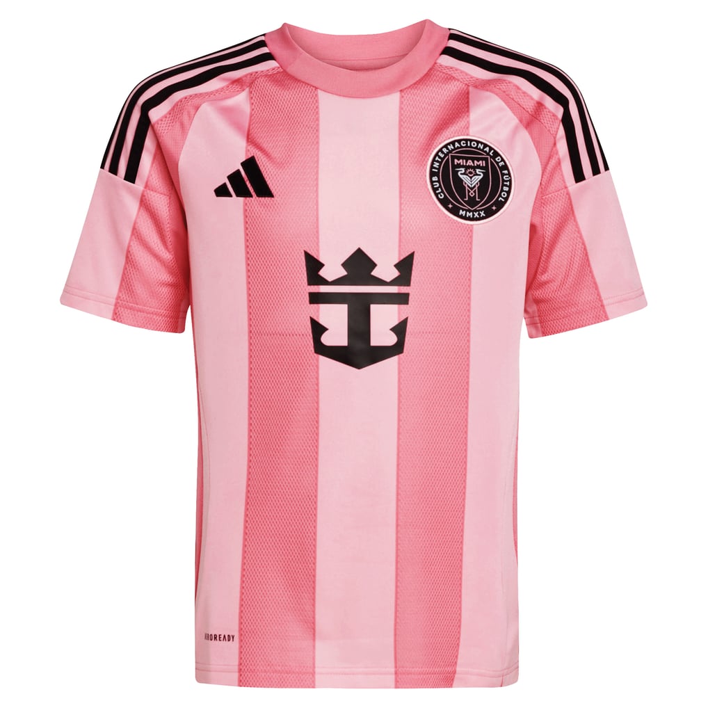 Sergio Busquets Inter Miami CF adidas Youth 2025 Euforia Replica Player Jersey - Light Pink