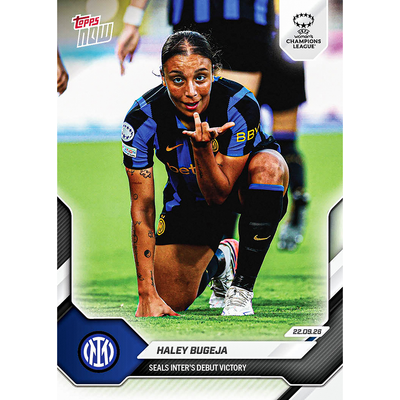 Haley Bugeja - 2026-27 UWCL Topps NOW® - Card 1