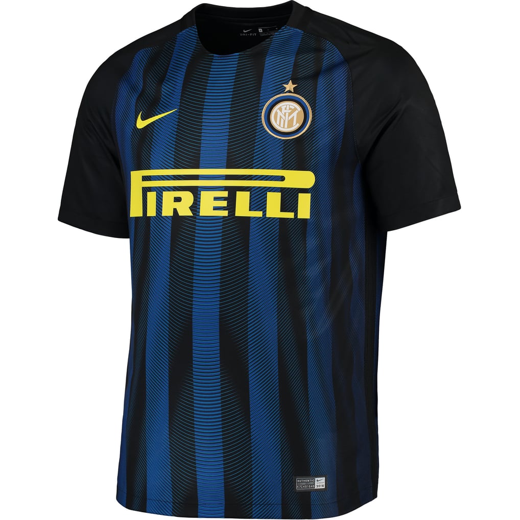 Inter FC Mini Diviseur Ventouse Noir Bleu 17 Cm - Accessoire Football