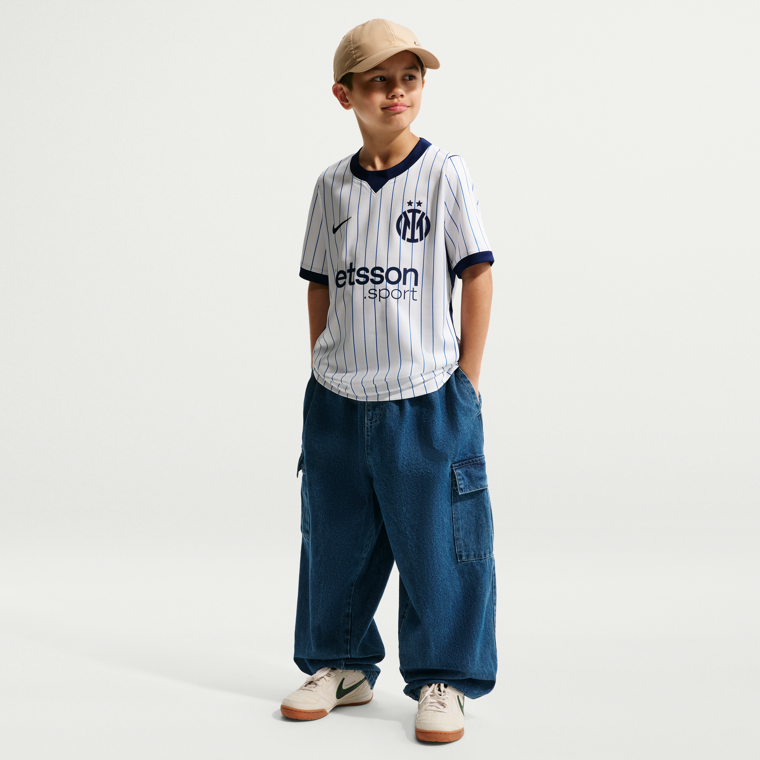 Inter Milan Youth 2026/27 Away Stadium Replica Jersey White