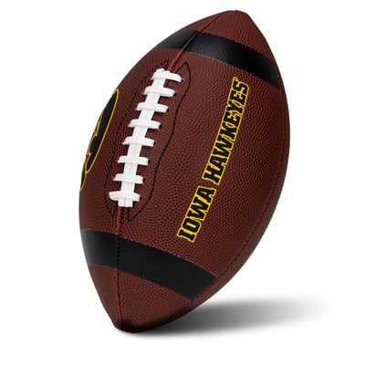 Franklin Sports Iowa Hawkeyes Official 10" Junior Football
