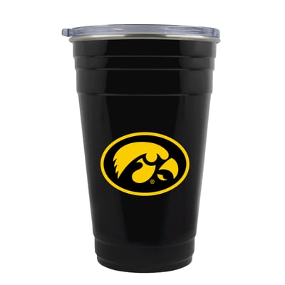 Iowa Hawkeyes 22oz. Double Play Tailgater Tumbler