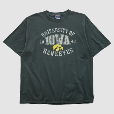 Iowa Hawkeyes Jansport 2000s T-shirt - Black - 2XL by Fanatics Real Vintage