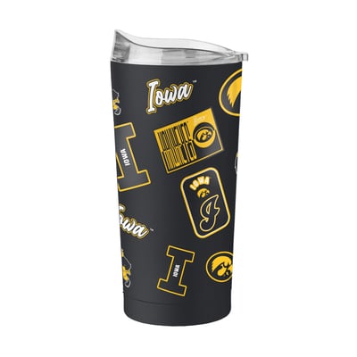  Iowa Hawkeyes Logo Brands 20oz. Dreamweave Powder Coat Tumbler