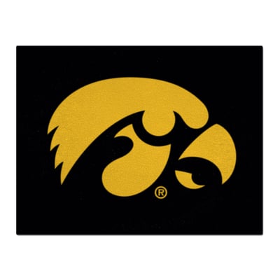  Iowa Hawkeyes Logo Brands 33.75" x 42.5" All-Star Mat