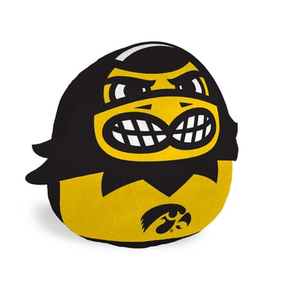 Iowa Hawkeyes Pegasus Plushie Mascot Pillow with Features