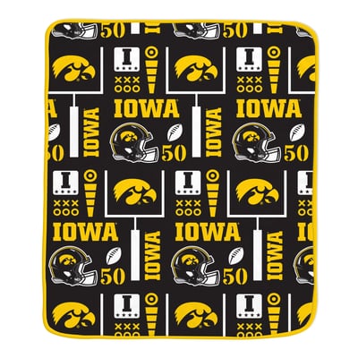 Iowa Hawkeyes Pegasus Team Spirit 60" x 70" Ultra Soft Blanket