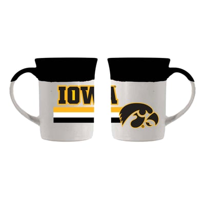 Iowa Hawkeyes The Memory Company 15oz. Ceramic Speckled Mug