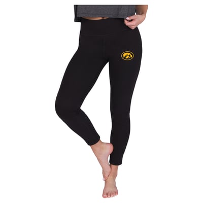 Iowa Hawkeyes Concepts Sport Women's Sentry Knit Leggings - Black