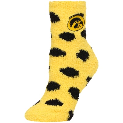 Iowa Hawkeyes ZooZatz Women's Plush Dot Socks