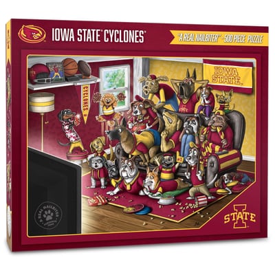 Iowa State Cyclones Fanpoint Purebred Fans 18'' x 24'' A Real Nailbiter 500-Piece Puzzle