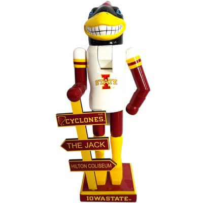 Iowa State Cyclones 12" Mascot Nutcracker