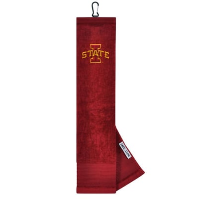 Iowa State Cyclones 16" x 24" Face & Club Tri-Fold Towel