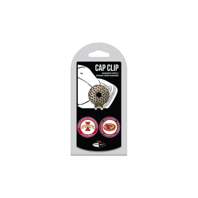 Iowa State Cyclones Cap Clip with 2 Magnetic Markers Set