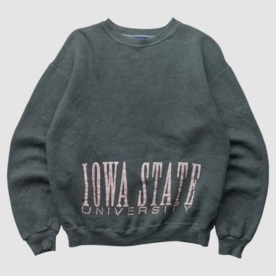 Iowa State Cyclones Jansport 90s Pullover Sweatshirt - Dark Heather Gray - S by Fanatics Real Vintage
