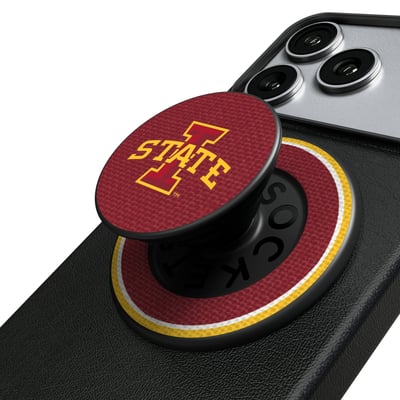 Iowa State Cyclones Keyscaper PopSockets Magnetic Phone Grip & Stand