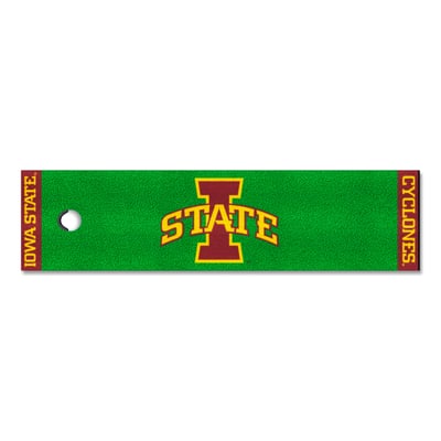 Iowa State Cyclones Logo Brands Putting Green Mat