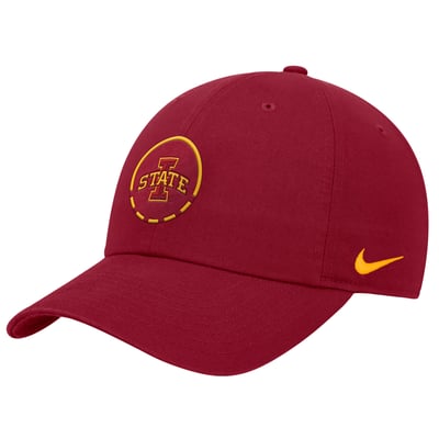 Iowa State Cyclones Nike Primetime Basketball Club Adjustable Hat - Cardinal