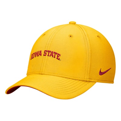 Iowa State Cyclones Nike Primetime SwooshFlex Dri-FIT Hat - Gold