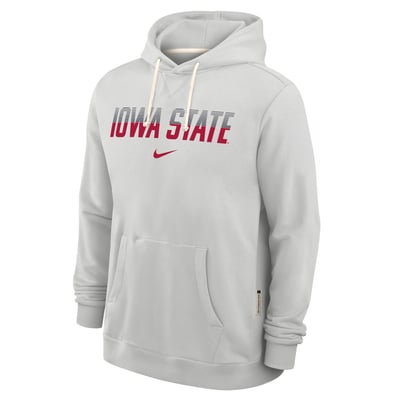 Iowa State Cyclones Nike 2026 Sideline Standard Issue Dri-FIT Hoodie - Gray