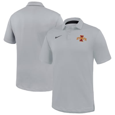 Iowa State Cyclones Nike Dri-FIT Tour Polo - Gray
