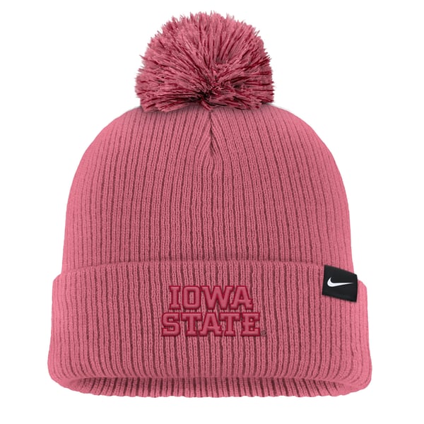Nike Iowa State Cyclones Pink Tonal Peak Cuffed Knit Hat  display picture 3