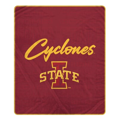 Iowa State Cyclones Pegasus Echo Script Fade 50" x 60" Ultra Soft Throw Blanket