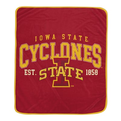 Iowa State Cyclones Pegasus Vintage Arch Block 50" x 60" Ultra Soft Blanket