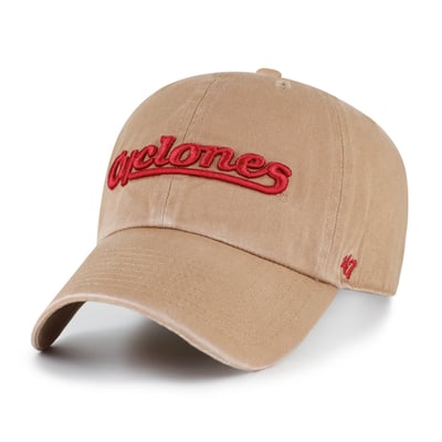  Iowa State Cyclones '47 Unisex Vault Clean Up Adjustable Hat - Khaki