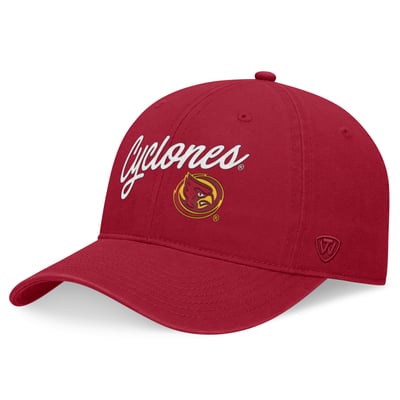  Iowa State Cyclones Top of the World Women's Heritage CeeCee Adjustable Hat - Cardinal