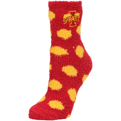 Iowa State Cyclones ZooZatz Women's Plush Dot Socks