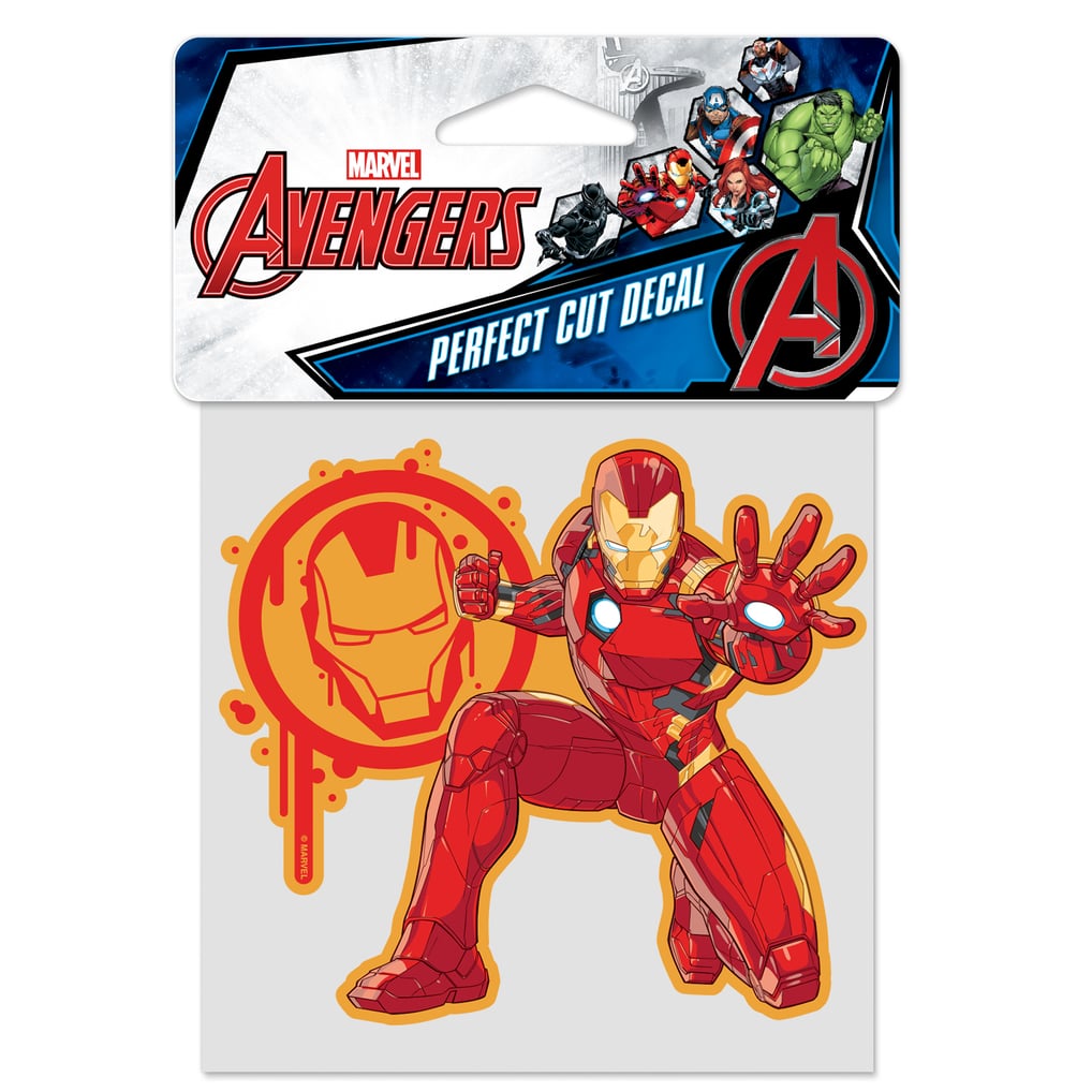 Iron Man WinCraft 4" x 4" Perfect Cut Decal