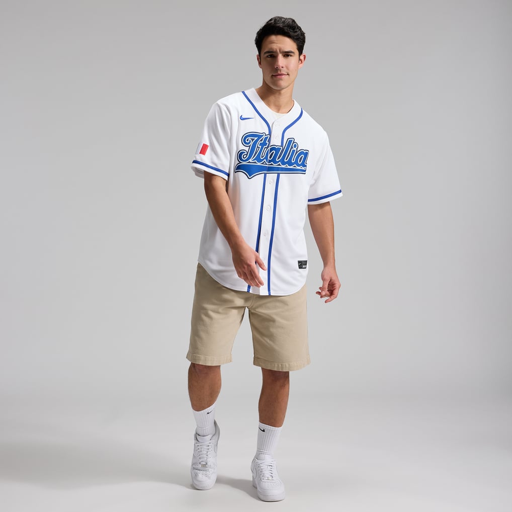 Men's Italy Baseball Vinnie Pasquantino Nike White 2026 World Baseball ...