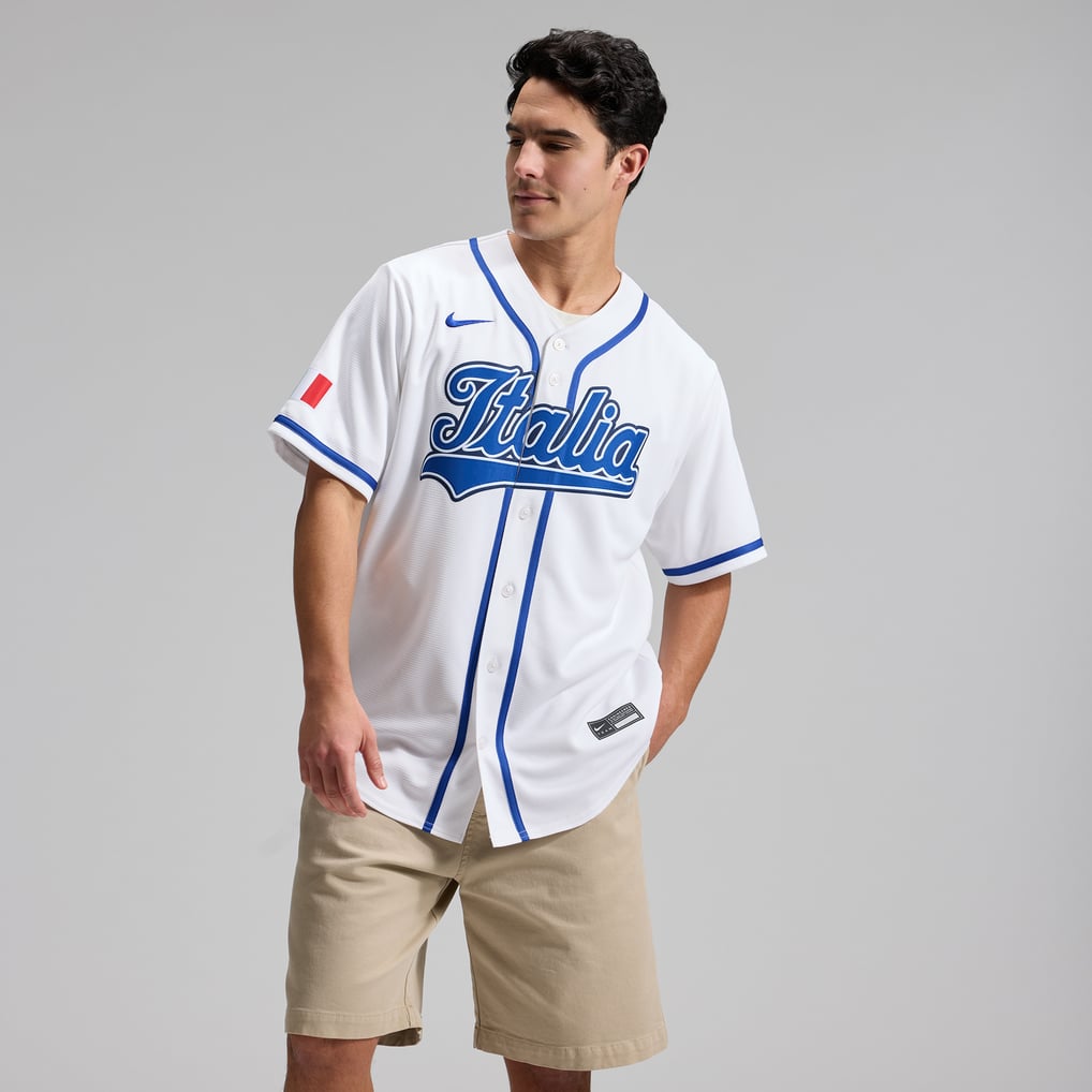 Men's Italy Baseball Vinnie Pasquantino Nike White 2026 World Baseball ...