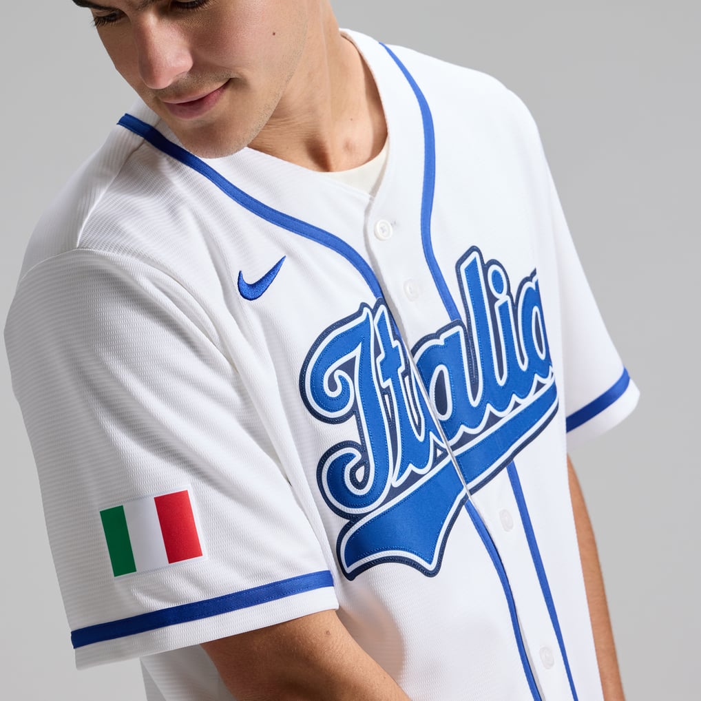 Men's Italy Baseball Vinnie Pasquantino Nike White 2026 World Baseball ...