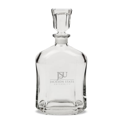 Jackson State Tigers 23.75oz. Crystal Decanter